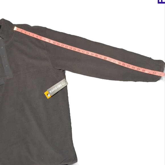 Dri-Duck Brooks Long-Sleeve Pullover for Men - Charcoal - 2XL - Picture 14 of 14